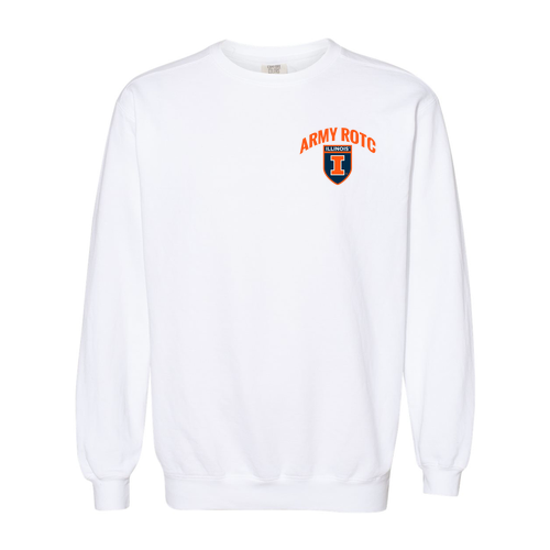 Comfort Colors Crewneck Sweatshirt -- White