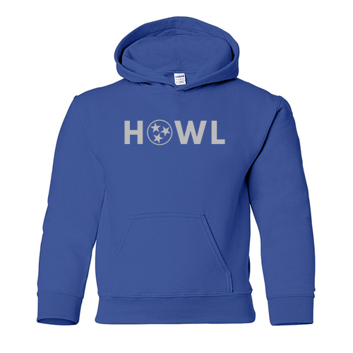 Youth Gildan Heavy Blend Youth Hooded Sweatshirt  Royal