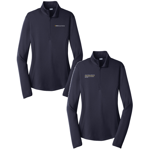 Sport-Tek Ladies PosiCharge Competitor Quarter Zip Pullover -- True Navy