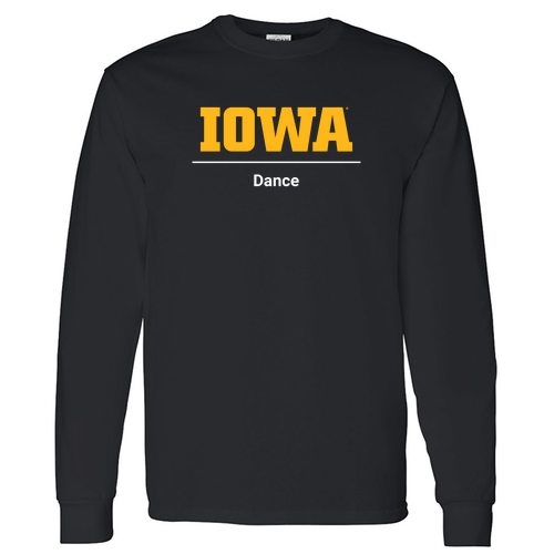 Gildan Heavy Cotton Longsleeve Basic T-Shirt -- Black