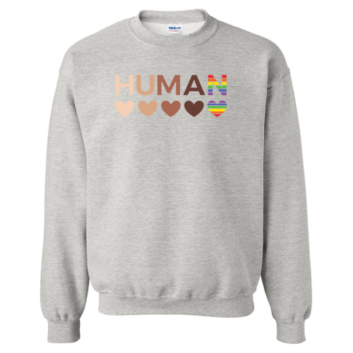 Gildan Heavy Blend Crew Neck Sweatshirt -- Ash