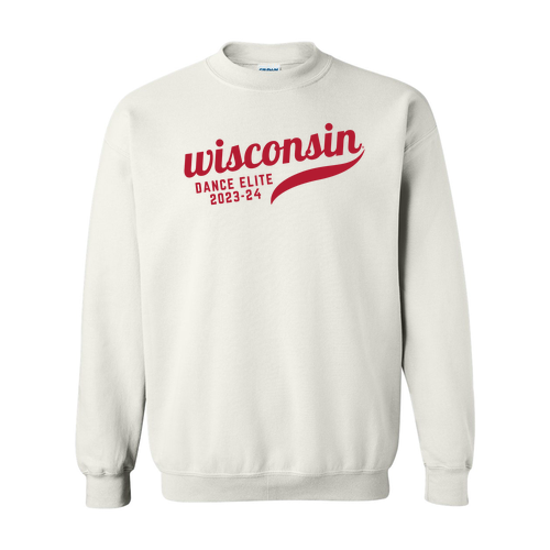 Gildan Heavy Blend Crew Neck Sweatshirt -- White