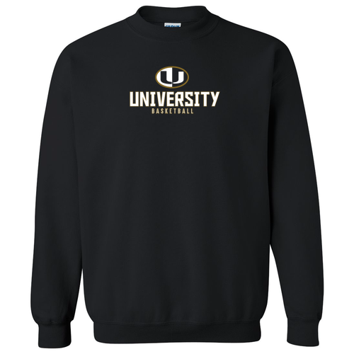 Gildan Heavy Blend Crew Neck Sweatshirt -- Black