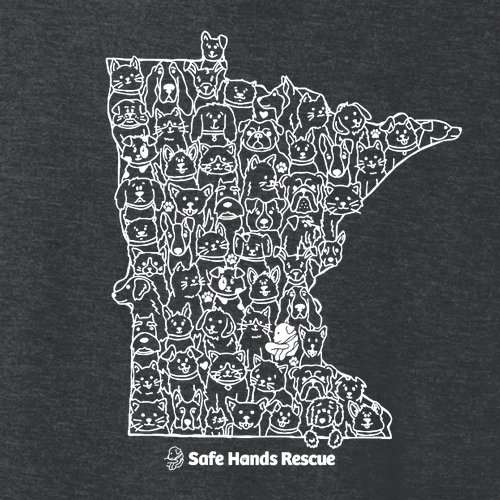 District Made Ladies Perfect Tri V-Neck Tee Black Frost: Novelty Design