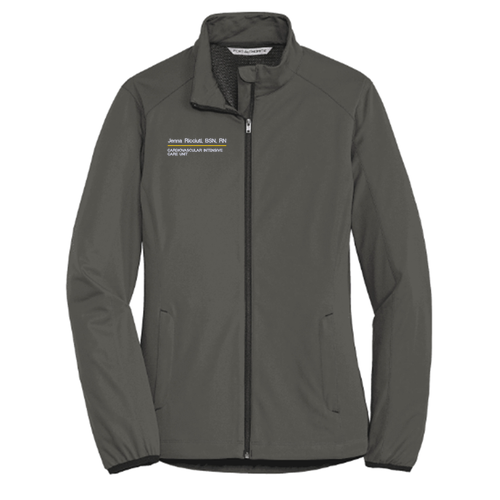 Port Authority Active Soft Shell Jacket -- Grey Steel