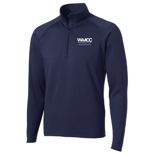 Sport Tek Sport Wick Stretch Half Zip Pullover -- True Navy