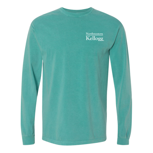 Comfort Colors Ringspun Long Sleeve Tee -- Sea Foam