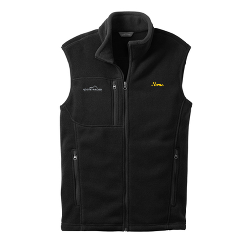 Men/Unisex Eddie Bauer Fleece Vest -- Black