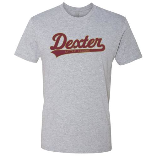 Mens/Unisex Next Level Soft Fitted Short Sleeve Tee -- Heather Grey
