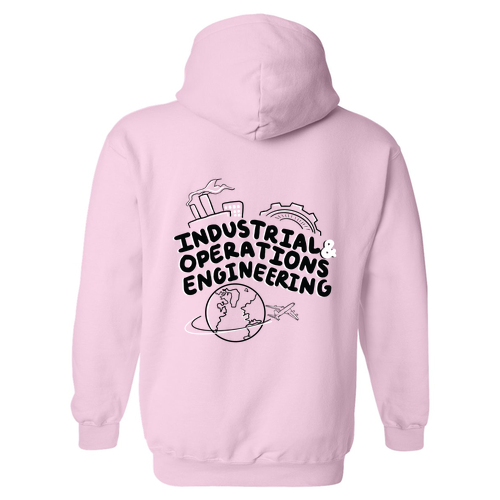 Men/Unisex Gildan Heavy Blend Hooded Sweatshirt -- Light Pink