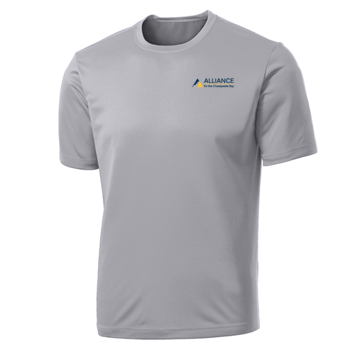 Port and Company Essential Performance Tee -- Silver