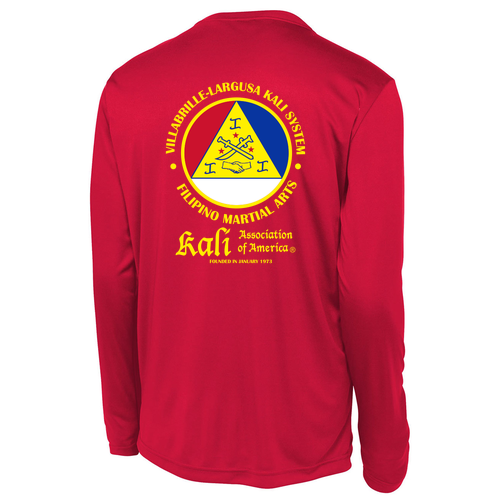 Sport Tek Long Sleeve Competitor -- True Red