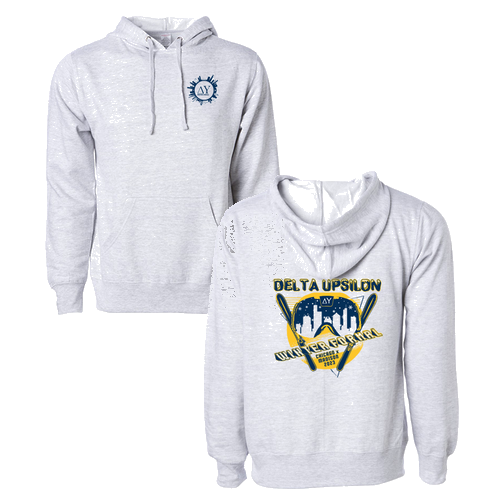 Independent Trading Midweight Hooded Sweatshirt -- Grey Heather