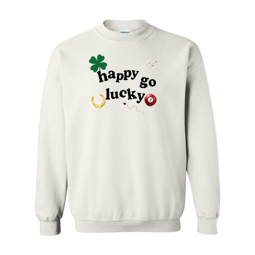 Gildan Heavy Blend Crew Neck Sweatshirt -- White