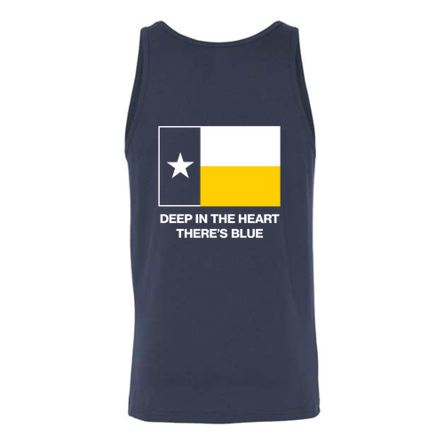 Men/Unisex Bella Canvas Soft Fitted Jersey Tank -- Navy