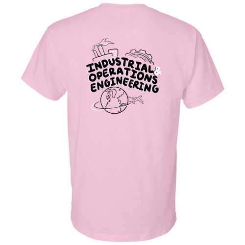 Men/Unisex Gildan DryBlend 50/50 T-Shirt -- Light Pink