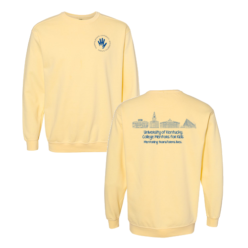 Comfort Colors Crewneck Sweatshirt -- Butter