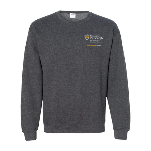 Gildan Heavy Blend Crew Neck Sweatshirt -- Dark Heather