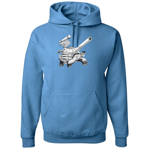 Jerzees 8 oz 50/50 Nublend Adult Hooded Sweatshirt -- Columbia Blue