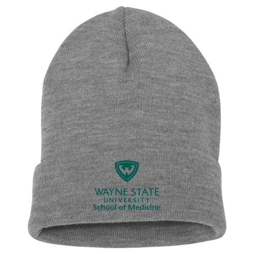Yupoong Knit Hat with Cuff -- Heather