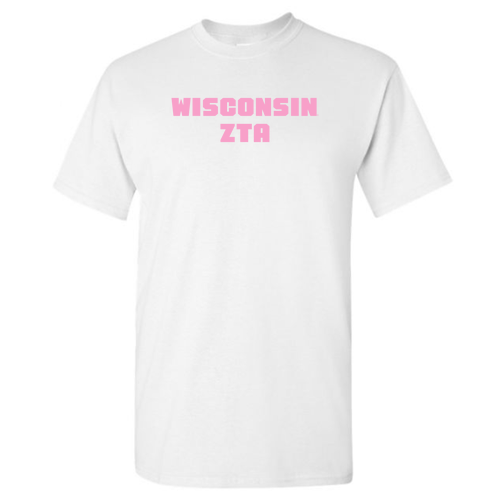 Gildan White Cotton T-Shirt