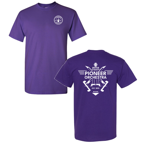 Gildan Heavy Cotton Basic T-Shirt -- Purple