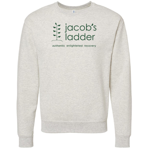 Jerzees 8 Oz., 50/50 Nublend Fleece Crew -- Oatmeal Heather