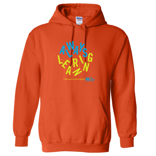 Gildan Heavy Blend Hooded Sweatshirt -- Orange