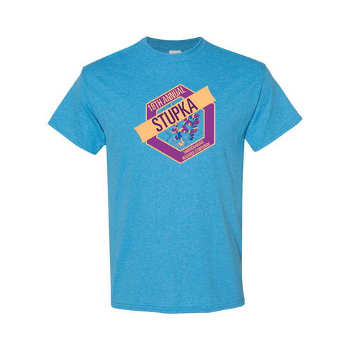 Gildan Heavy Cotton Basic T-Shirt -- Heather Sapphire