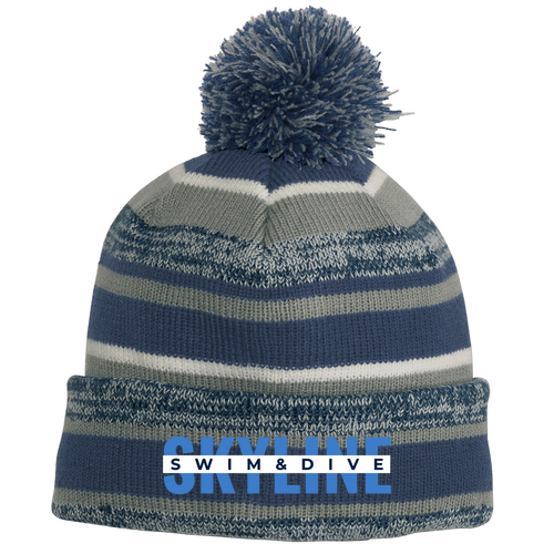 New Era Sideline Beanie -- Navy / Graphite