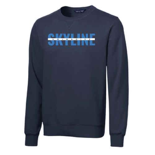 Sport Tek Soft Crewneck Sweatshirt -- True Navy