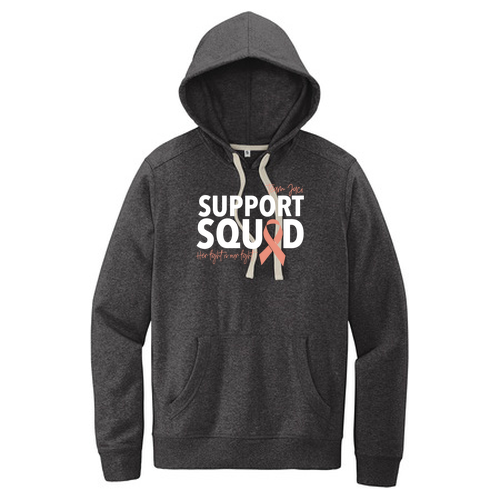 District Re-Fleece Hoodie -- Charcoal Heather