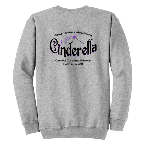 Port and Company Classic Crewneck Sweatshirt -- Athletic Heather