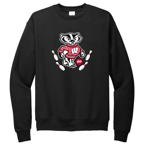 Hanes EcoSmart Crewneck Sweatshirt -- Black