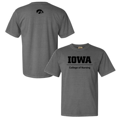 Comfort Colors Ringspun Garment Dyed T Shirt -- Grey