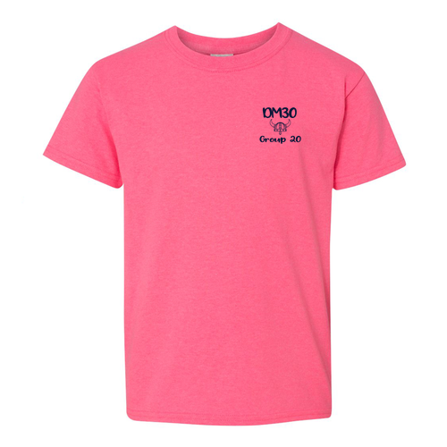 Gildan Heavy Cotton Basic Youth T-Shirt -- Safety Pink