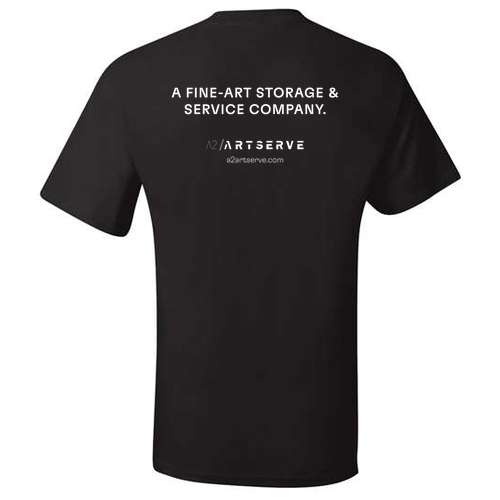 Hanes Beefy-T with Pocket -- Black