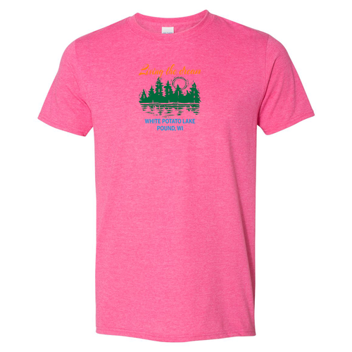 Gildan SoftStyle Fitted T-Shirt - Heliconia