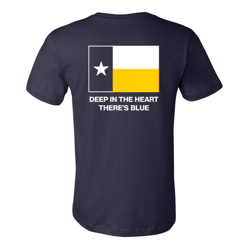 Men/Unisex Bella Canvas Soft Fitted Jersey T-Shirt -- Navy