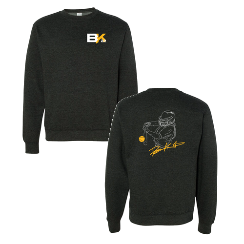 Independent Trading Crewneck Sweatshirt -- Charcoal Heather