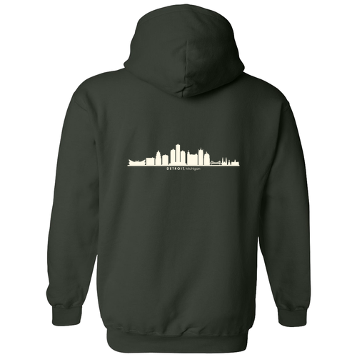 Gildan Heavy Blend Hooded Sweatshirt -- Forest Green