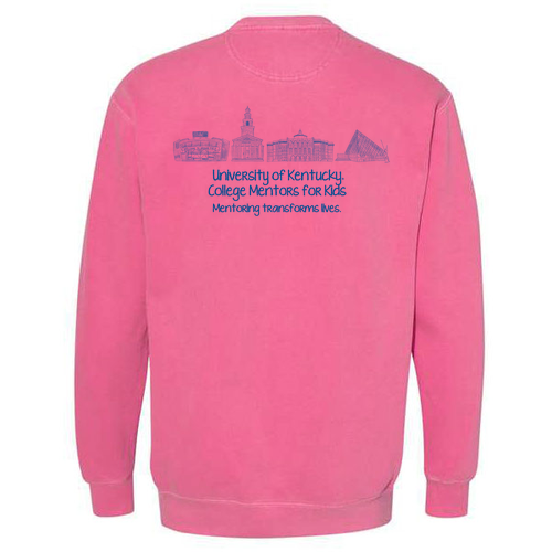 Comfort Colors Crewneck Sweatshirt -- Crunchberry