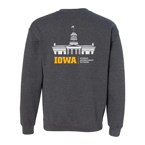 Gildan Heavy Blend Crew Neck Sweatshirt -- Dark Heather