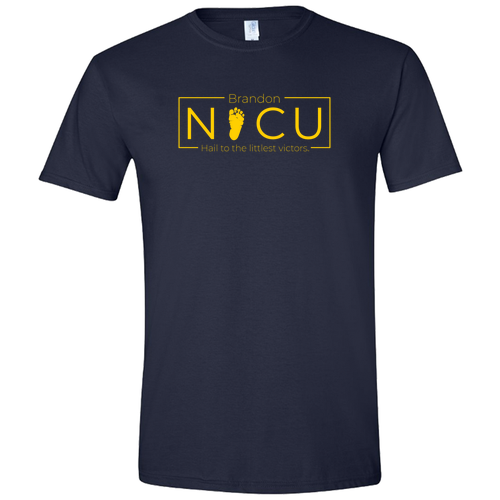 Men/Unisex Gildan SoftStyle Fitted T-Shirt -- Navy
