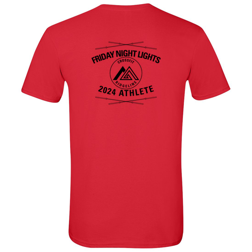 Gildan SoftStyle Fitted T-Shirt -- Red