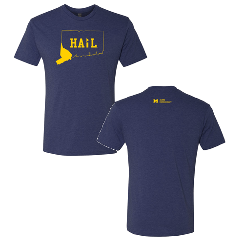 Men/Unisex Next Level Soft Fitted Triblend Tee -- Vintage Navy