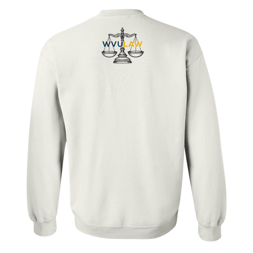 Gildan Heavy Blend Crew Neck Sweatshirt -- White