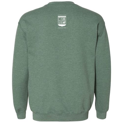 Gildan Heavy Blend Crew Neck Sweatshirt -- Heather Sport Dark Green