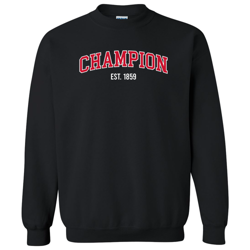 Gildan Heavy Blend Crew Neck Sweatshirt -- Black