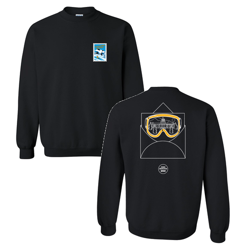 Gildan Heavy Blend Crew Neck Sweatshirt -- Black